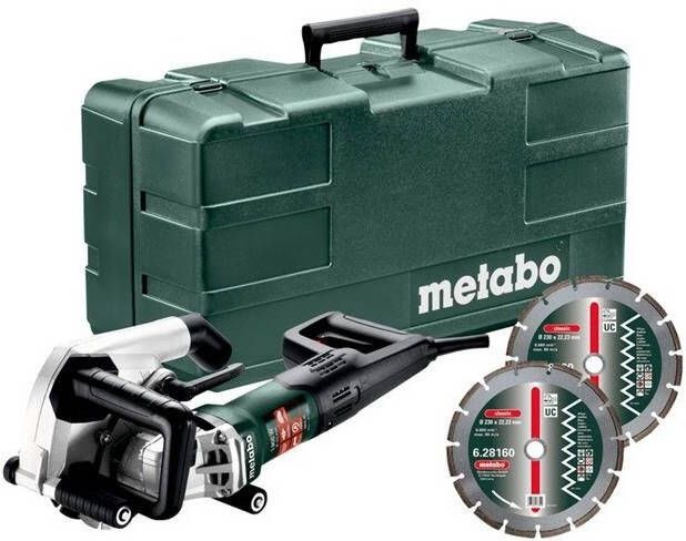 Metabo MFE 40 Muursleuffrees 1900 watt 40mm diepte met 125mm schijven