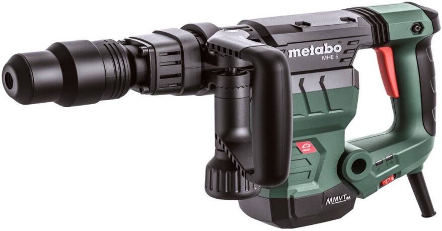 Metabo MHE 5 Beitelhamer SDS-Max | 1100 Watt | 7.1J | In kunststof koffer 600148500