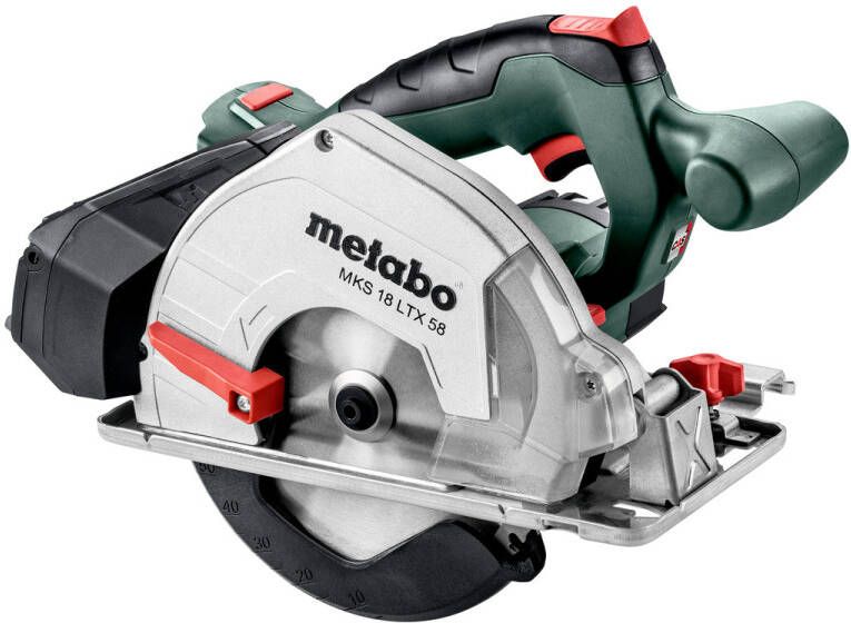 Metabo MKS 18 LTX 58 Accu-metaalcirkelzaag | 18V | Zonder accu-packs en lader 600771890