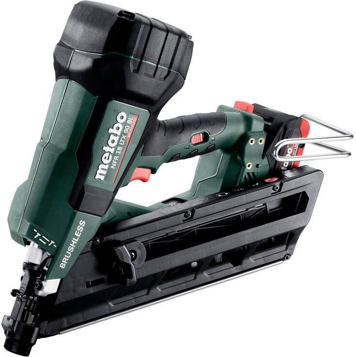 Metabo NFR 18 LTX 90 BL | Accu-Tacker | 18V | 2 s | 2 LiHD accu-packs en supersnellader | in X 612090800