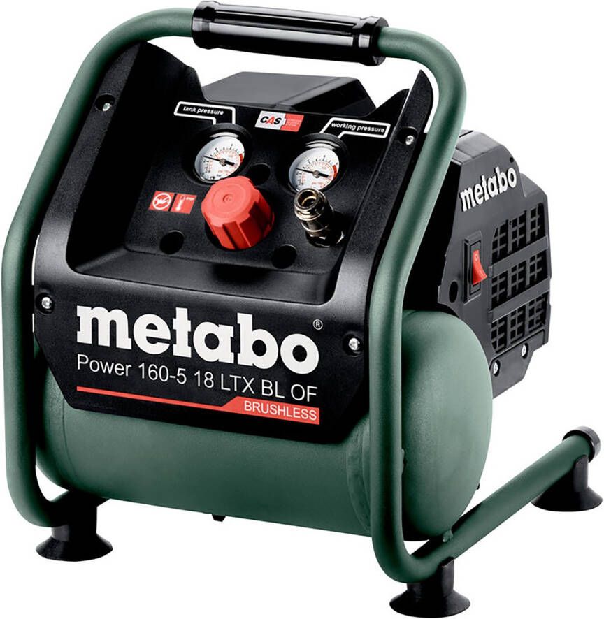 Metabo Power 160-5 18 LTX BL OF 18V Li-Ion accu compressor body | 8 bar | 120L min | koolborstelloos 601521850