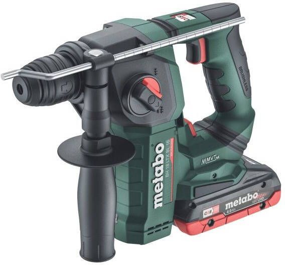 Metabo PowerMaxx | BH 12 BL 16 | accu-boorhamer | 12V | 2x 4 0 Ah Accu | X 600207800