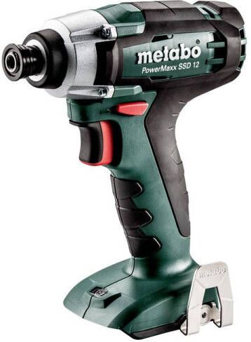 Metabo PowerMaxx SSD 12 12V Li-Ion Accu slagschroevendraaier body in Metaloc 601114840