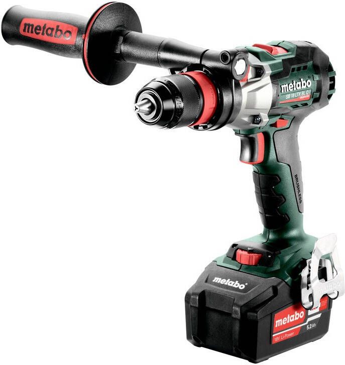 Metabo SB 18 LTX BL Q I Accu klopboormachine | 18 V | 130 Nm | 2 x 5.2 Ah Li-Power ASC 55 | In x 602361650