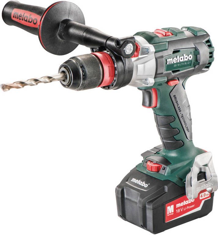 Metabo SB 18 LTX BL Q I accu klopboormachine 18v 5.2Ah li-ion koolborstelloos 602360650