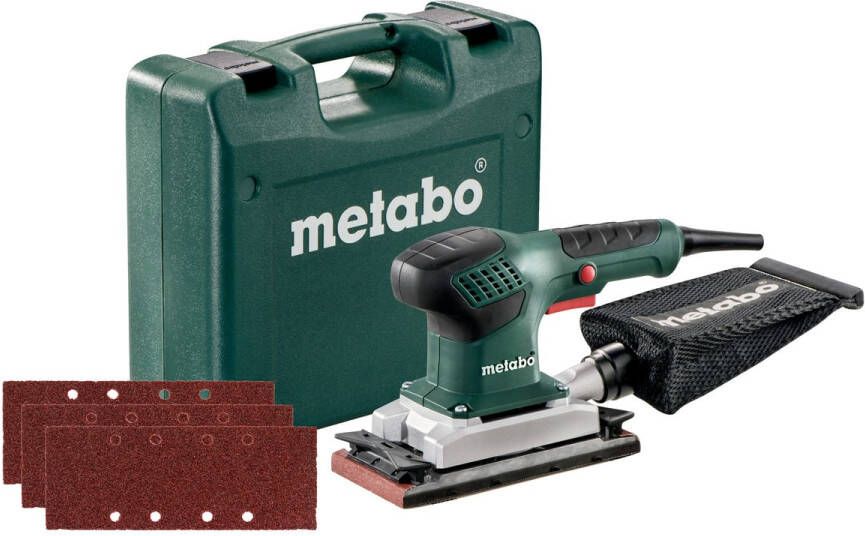 Metabo SR 2185 | Vlakschuurmachine | Set | 10- dlg. Schuurbladen 691010000