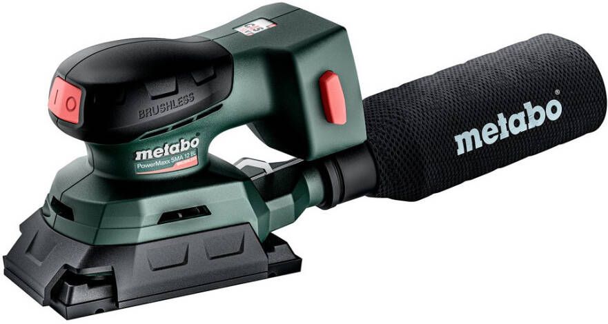 Metabo SRA 12 BL Accu Vlakschuurmachine | 12V | 80 x 130 mm | Zonder accu en lader | In doos 602036850