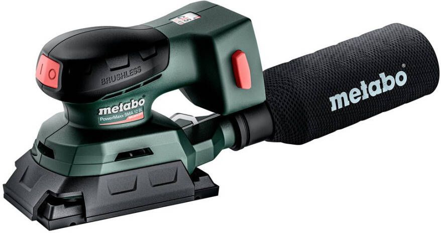 Metabo SRA 12 BL Accu Vlakschuurmachine | 12V | 80 x 130 mm | Zonder accu en lader | x 215