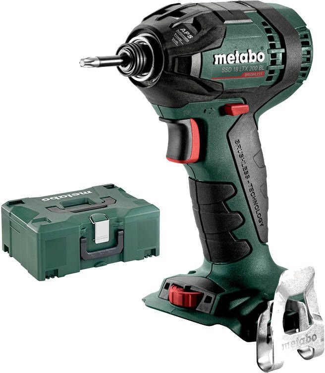 Metabo SSD 18 LTX 200 BL Accuslagschroevendraaier Body in metaloc