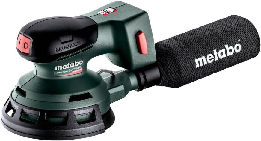 Metabo SXA 12-125 BL Accu Excenterschuurmachine | 12V | 125 mm | Excl accu en lader | x 215 602035840