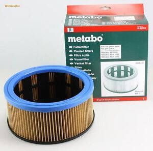Metabo Vouwfilter set voor de ASA1202 631753000