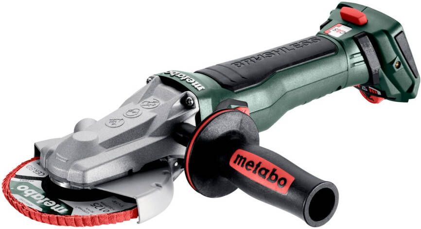Metabo WVBF 18 LT BL 11-125 Accu platkop slijper Quick | 18V | Excl. Accu&apos;s en lader 601307840