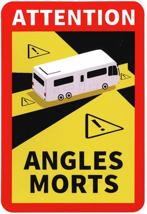 Metafranc Sticker 'angles Morts' Camper WU0503860