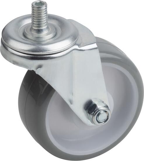 Metafranc Zwenkwiel 75Mm Pu+Schroeven W WU0802940