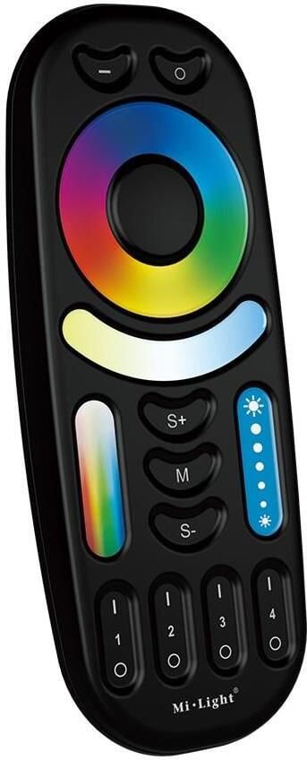 Mi-light MiBoxer RGB-CCT afstandsbediening 2.4G 4-zones zwart LED0230