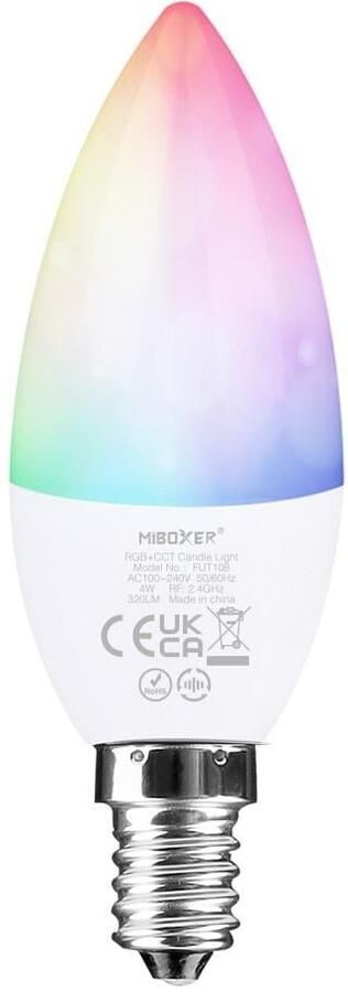 Mi-light MiBoxer RGB-CCT LED E14 Kaars 4W RF 2.4G LED0214