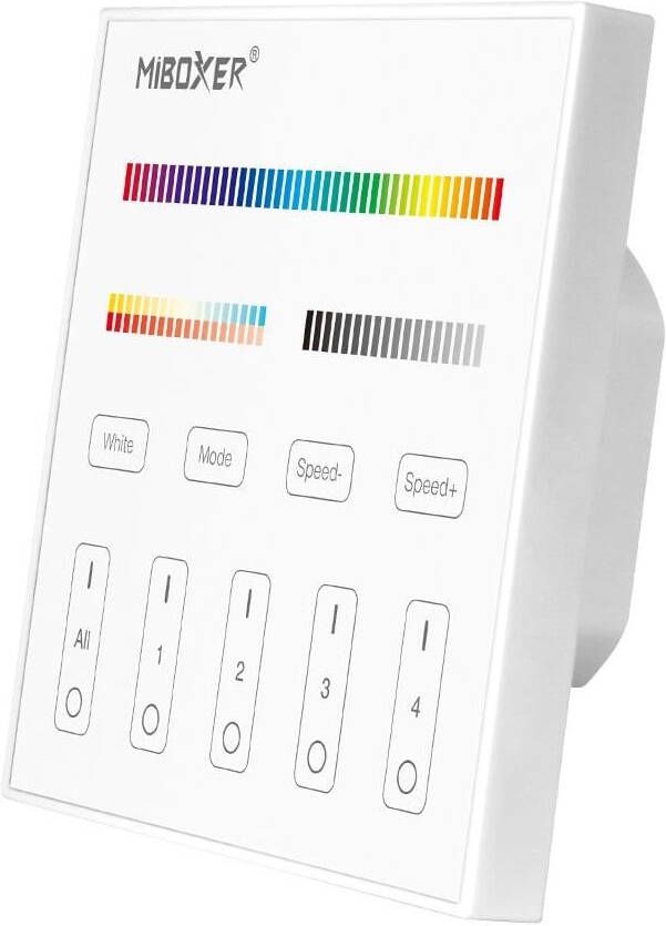 Mi-light RGB-CCT draadloze inbouw schakelaar 2.4G LED0204