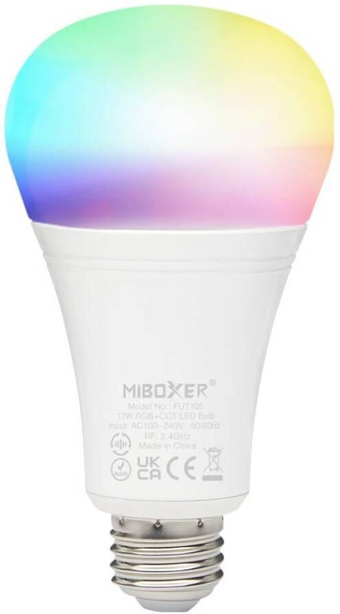 Mi-light RGB-CCT LED E27 GLS 12W RF 2.4G LED0221