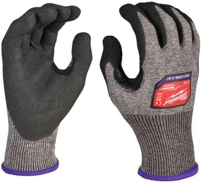 Milwaukee Accessoires 12-Pack High Cut F Gloves 10 XL- 12 paar 4932492048
