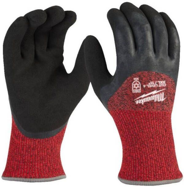 Milwaukee 12-Pack Winter Werkhandschoenen Snijklasse 4 D -10 XL | 12 paar 4932480619