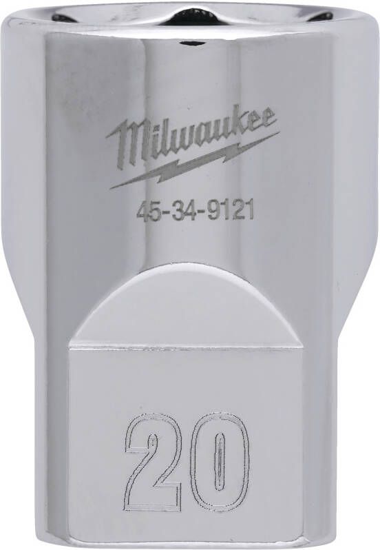 Milwaukee Accessoires 1 2" Dop Metrisch 20 mm 4932480018