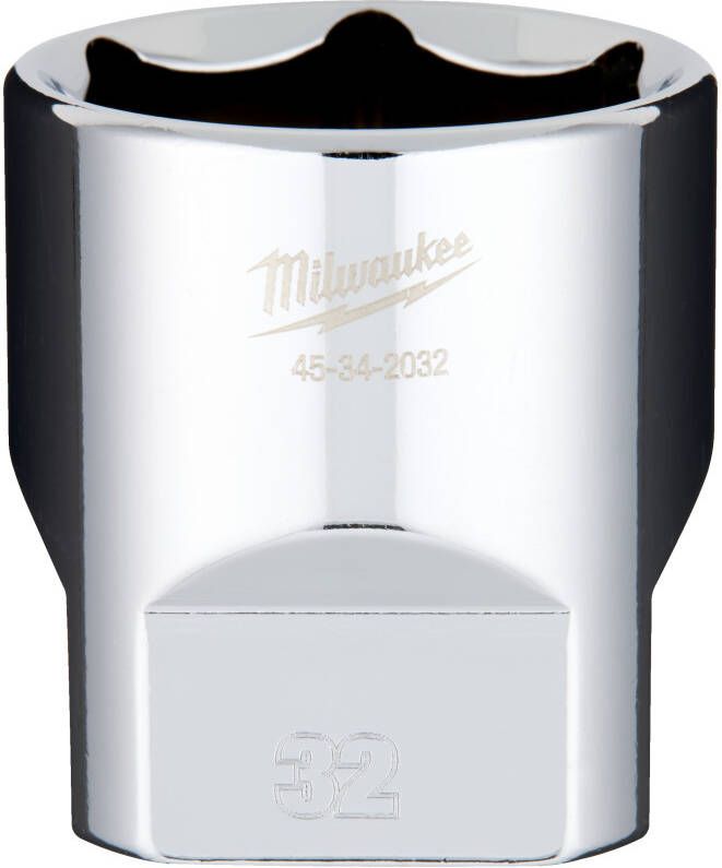 Milwaukee Accessoires 1 2" Dop Metrisch 32 mm 4932480028