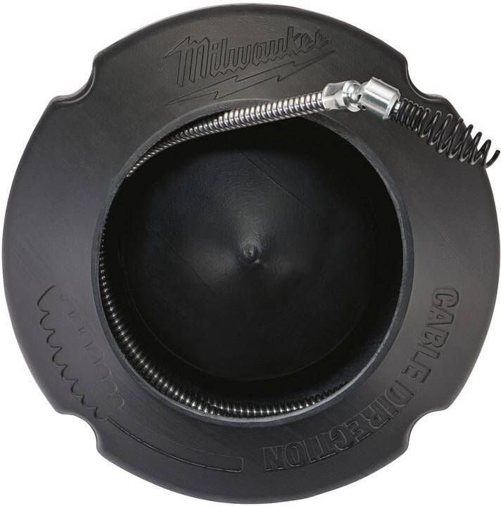 Milwaukee Accessoires 6mm x 7.6m spiral pivot bulb auger + drum-1pc 48532584