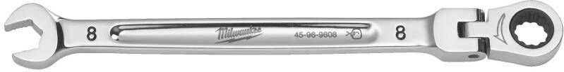 Milwaukee Accessoires 8 mm MAX BITE Flex Steek Ratelsleutel 4932480181