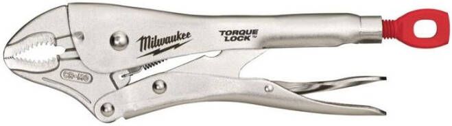 Milwaukee Accessoires 10" Torque Lock Curved Jaw vergrendel klem | 1 stuk 4932471725