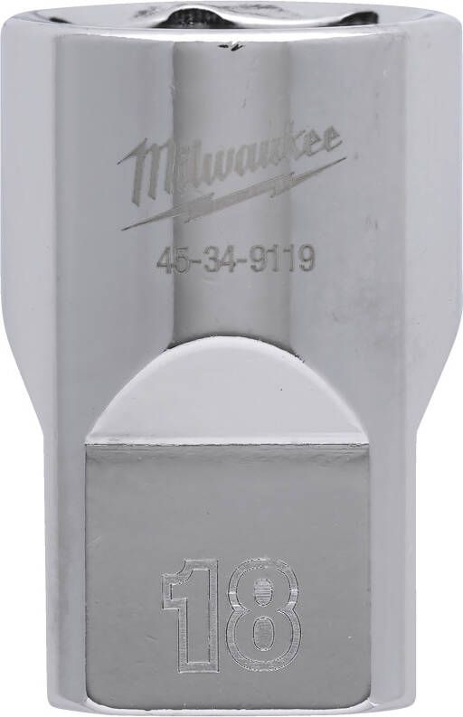 Milwaukee Accessoires 1 2" Dop Metrisch 18 mm 4932480016