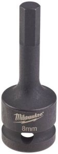 Milwaukee Accessoires 1 2 Impact HEX bit dop HEX8 4932478065