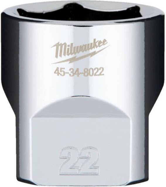 Milwaukee Accessoires 3 8" Dop Metrisch 22 mm 4932479998