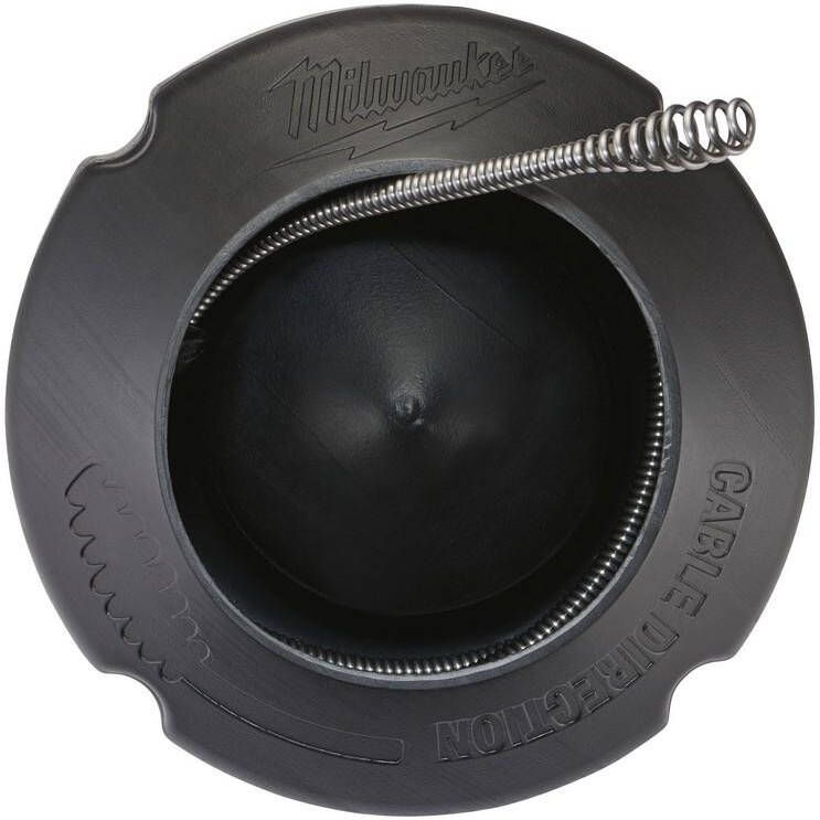 Milwaukee Accessoires 6mm x 7.6m spiral bulb auger + drum-1pc 48532583