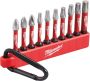 Milwaukee Accessoires Carabiner 10-delig SHOCKWAVE bits 4932480941 - Thumbnail 1