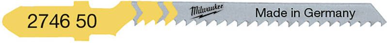 Milwaukee Accessoires Decoupeerzaagblad | T 119 BO | 5 stuks 4932274650