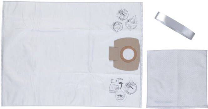 Milwaukee Accessoires Filterzak voor AS 250 ECP (5 stuks) 4932352306