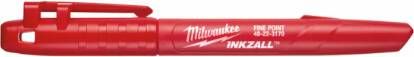 Milwaukee Accessoires Fine Point Marker Red 1pc 48223170