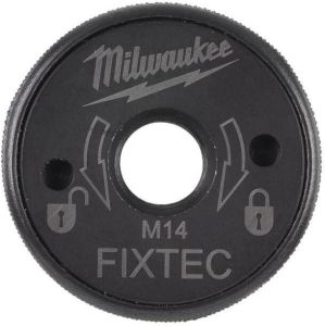 Milwaukee Accessoires Fix tec nut voor haakse slijpers 115-230 (Supplied in tray with 12 pcs) 4932464610