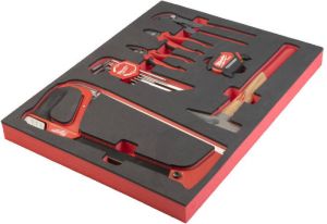Milwaukee Accessoires Foam inlay met diverse handtools (15-delig) 4932493257