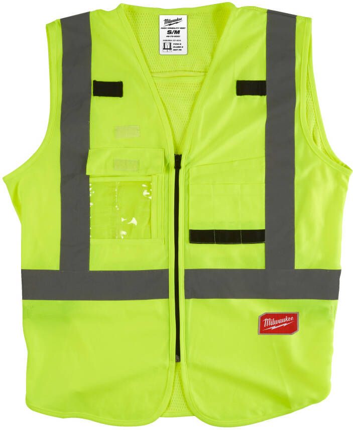 Milwaukee Accessoires Hi-vis veiligheidshesje klasse 2 geel S M -1 stuk 4932471889