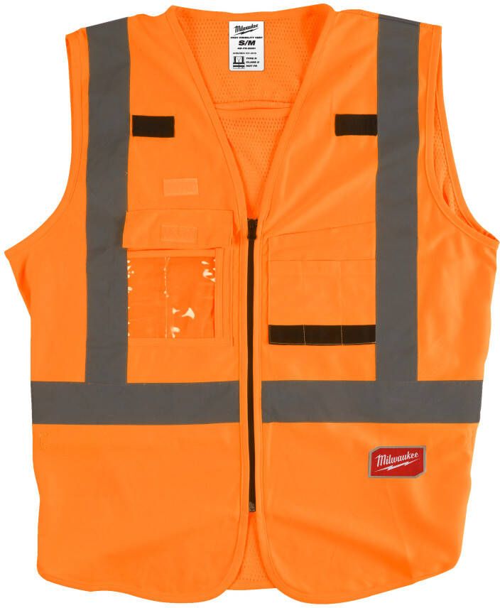 Milwaukee Accessoires Hi-vis veiligheidshesje klasse 2 oranje S M | 1 stuk 4932471892