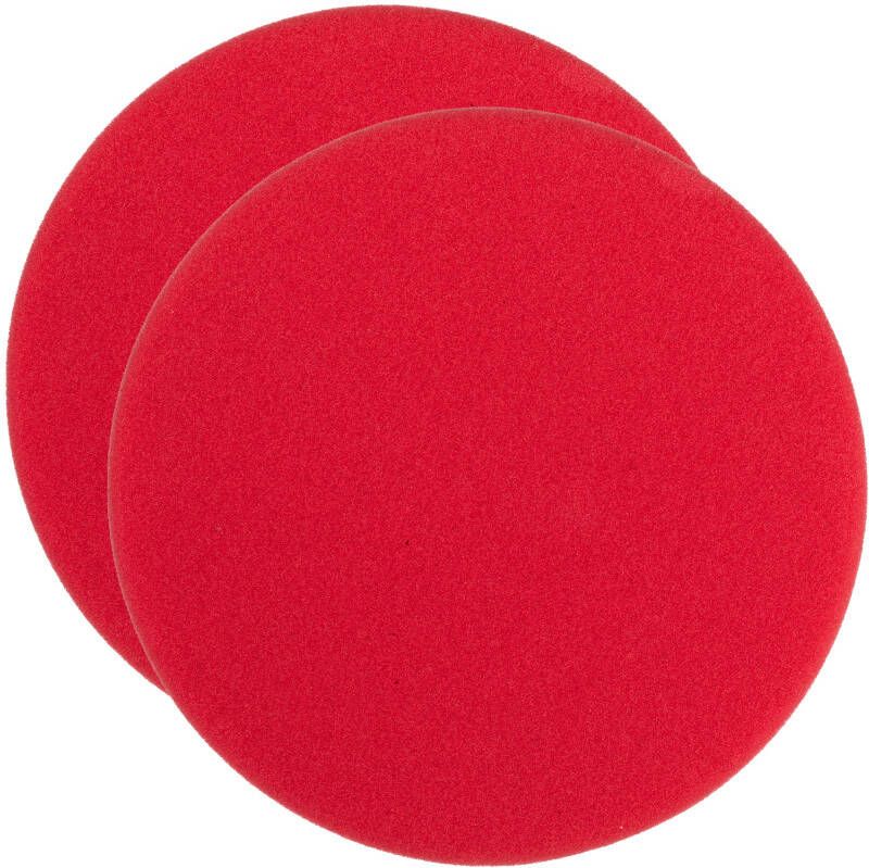 Milwaukee Accessoires Polijstspons | Rood | Grof | 140 25mm | 2 stuks 4932492319