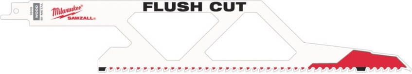 Milwaukee Accessoires Reciprozaagblad Flush Cut 300 5 mm 48001600