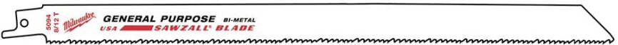 Milwaukee Accessoires reciprozaagbladzaagblad 300 3 2 1 mm (50 stuks) 48016094