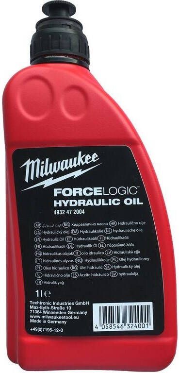 Milwaukee Accessoires Replacement Oil M18 HUP700 4932472004