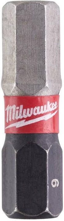 Milwaukee Accessoires Shockwave Gen II Hex6 25mm 2stuks 4932430897