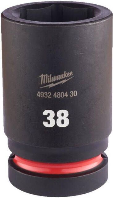 Milwaukee Accessoires SHOCKWAVE Slagdop 1" diep 38mm | 1 stuk 4932480430