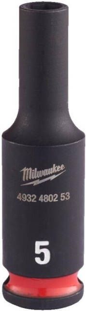Milwaukee Accessoires SHOCKWAVE Slagdop 1 4" diep 5mm | 1 stuk 4932480253