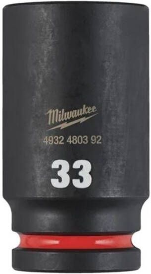 Milwaukee Accessoires SHOCKWAVE Slagdop 3 4 diep 33mm | 1 stuk 4932480392
