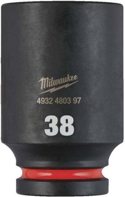 Milwaukee Accessoires SHOCKWAVE Slagdop 3 4 diep 38mm | 1 stuk 4932480397